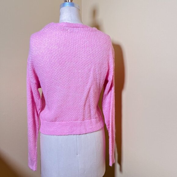 Mango Womens Sweater Light Pink Size S - Picture 4 of 8